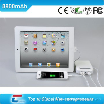 led power bank with double usb outputs